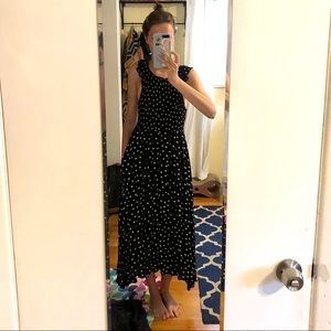 Free People Polka Dot Midi Dress